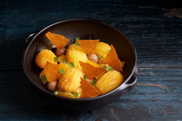 Savarin with Fruit Sheet Orange