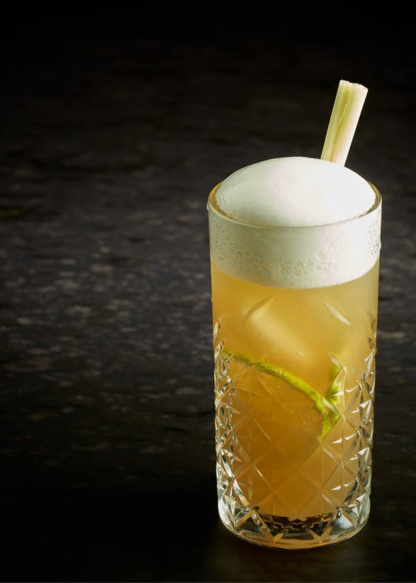 Iced Tea witg ginger and lime