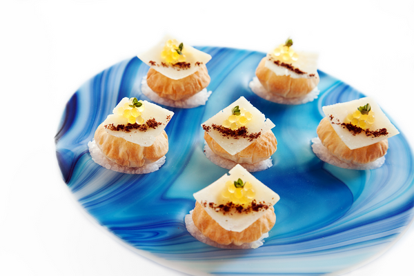 Air Baguette with Manchego and Caviaroli Hazelnut