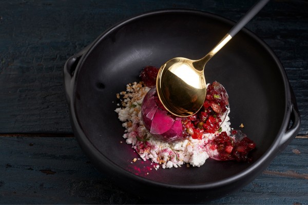 Tartare de betterave rouge