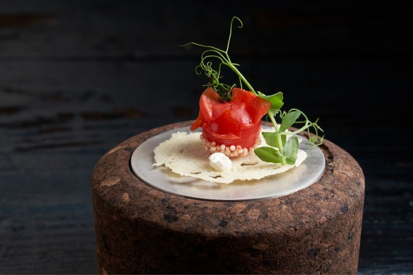 Craquelin de parmesan à la tomate
